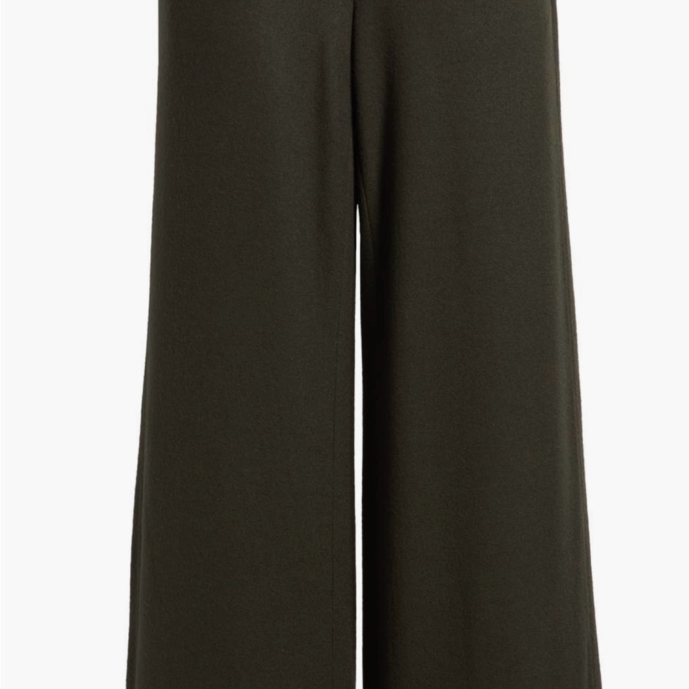 NWT Rag & Bone Melanie Japanese Wool Wide-Leg Olive Green Pants SZ M - Picture 5 of 7